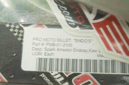 Billet Spark Arrestor End Cap 04-06 RMZ250 KX250F NOS
