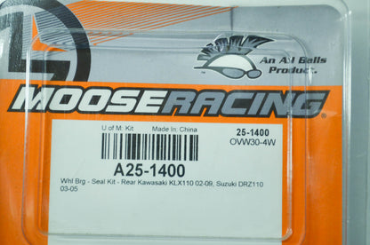 NEW Moose Wheel Bearing Kit 02-09 Kawasaki KLX110 NOS
