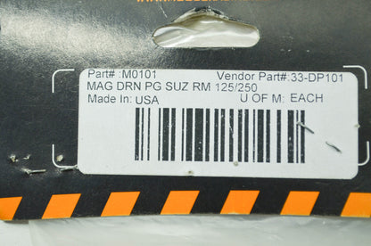 New Moose Magnetic Drain Plug Suzuki NOS