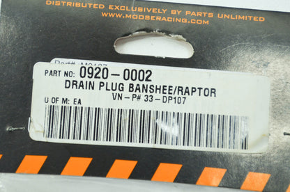 NEW Moose Magnetic Drain Plug Yamaha Banshee Raptor NOS