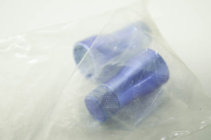 NEW Kuryakyn Valve Stem Covers Long Blue NOS