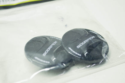 NEW Scorpion Helmet Twist Grip Covers Gloss Black EXO 400 700 NOS