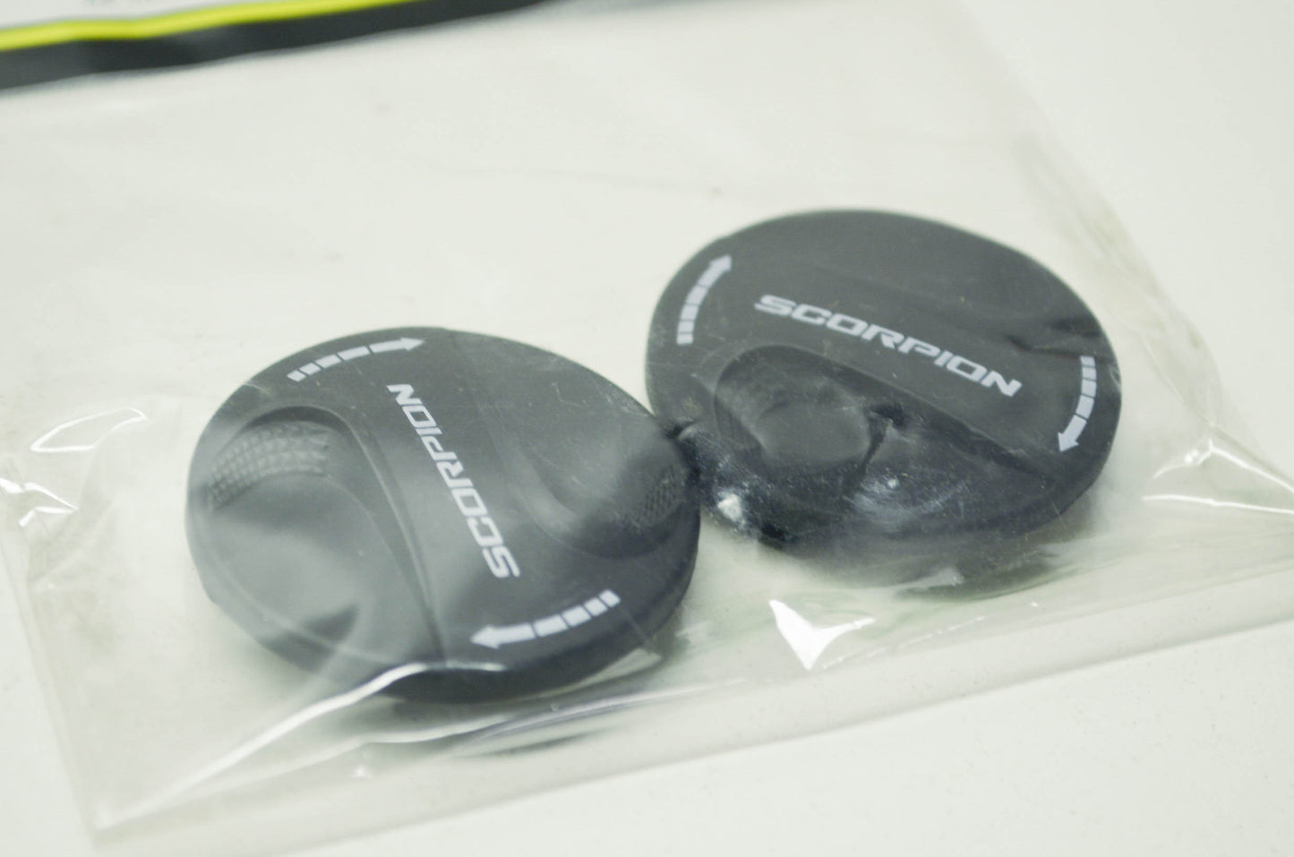 NEW Scorpion Helmet Twist Grip Covers Matte Black EXO 400 700 NOS