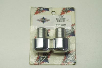 Diamond Polished Bar Ends 04-05 Kawasaki ZX10-R NOS