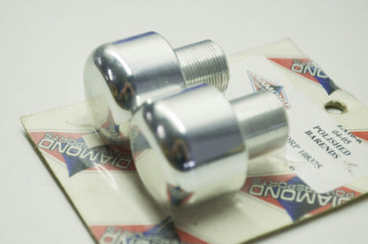 Diamond Polished Bar Ends 04-05 Kawasaki ZX10-R NOS