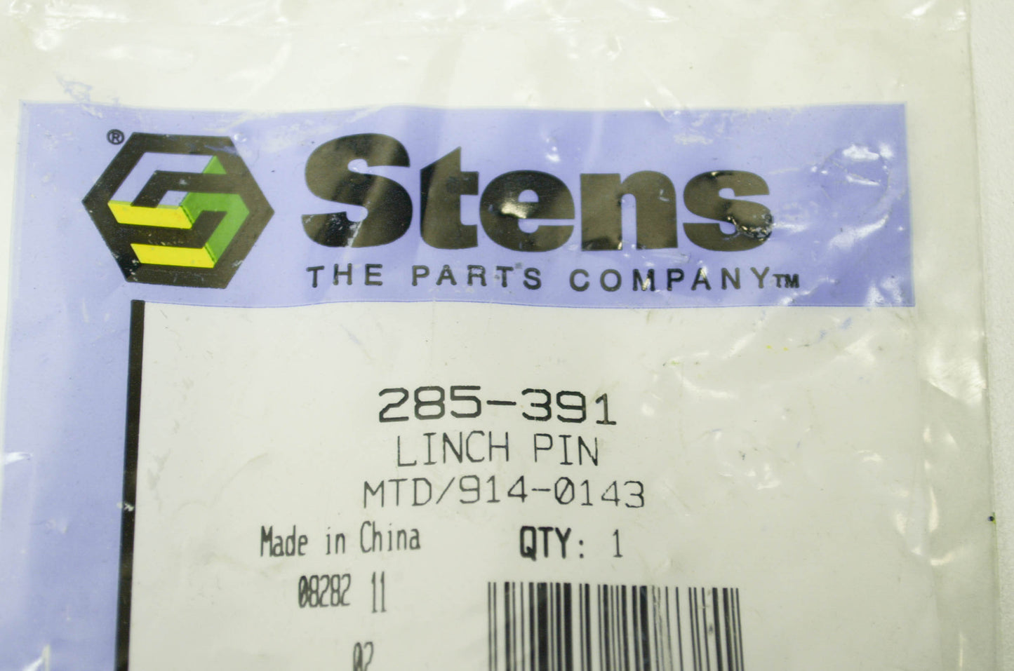 NEW Stens Linch Pin MTD 914-0143 NOS