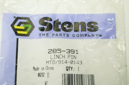 NEW Stens Linch Pin MTD 914-0143 NOS