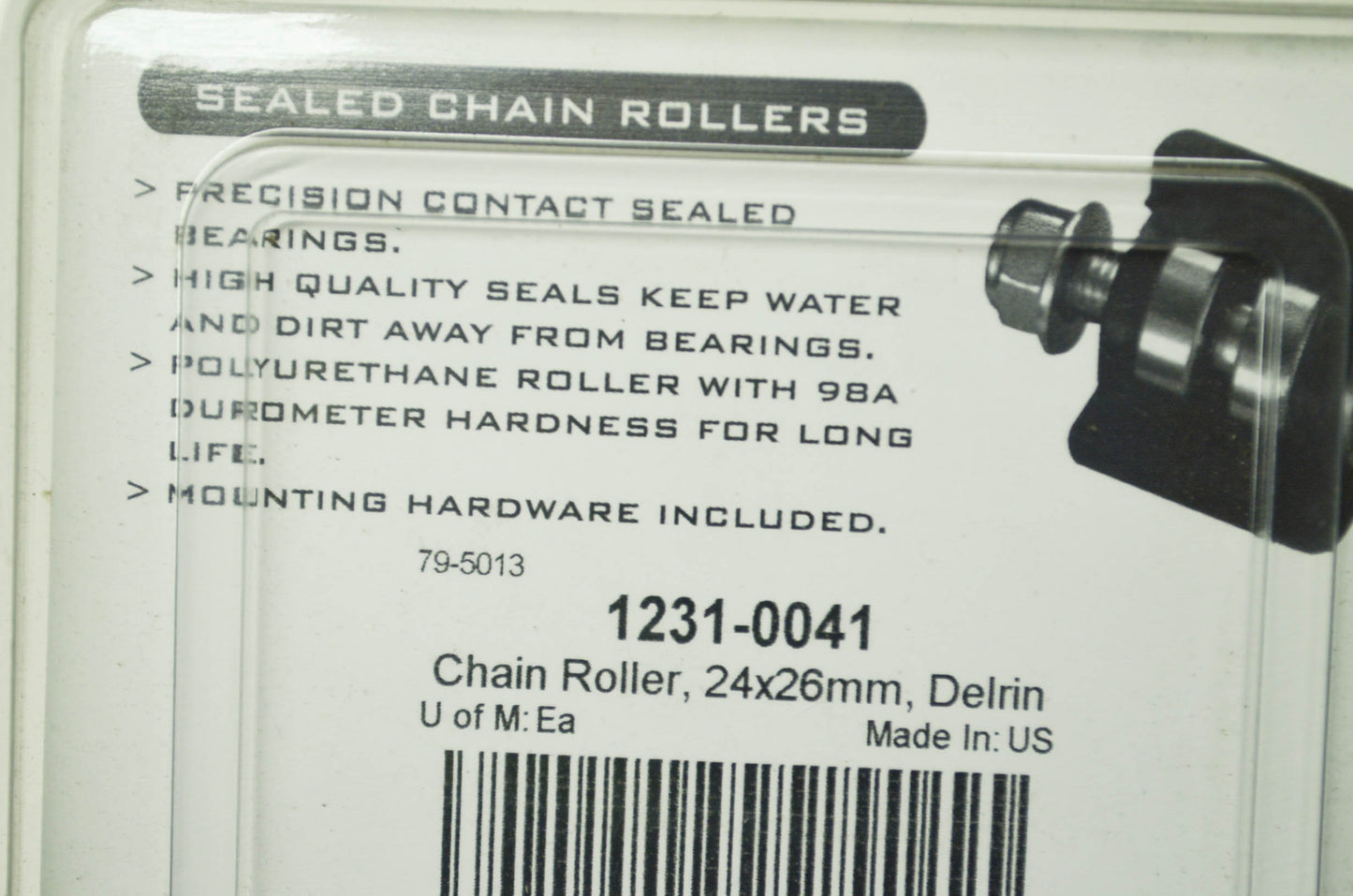 NEW Moose Chain Roller 24X26mm NOS