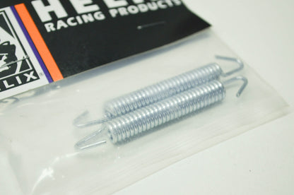 NEW Helix Exhaust Springs Zinc 75mm NOS