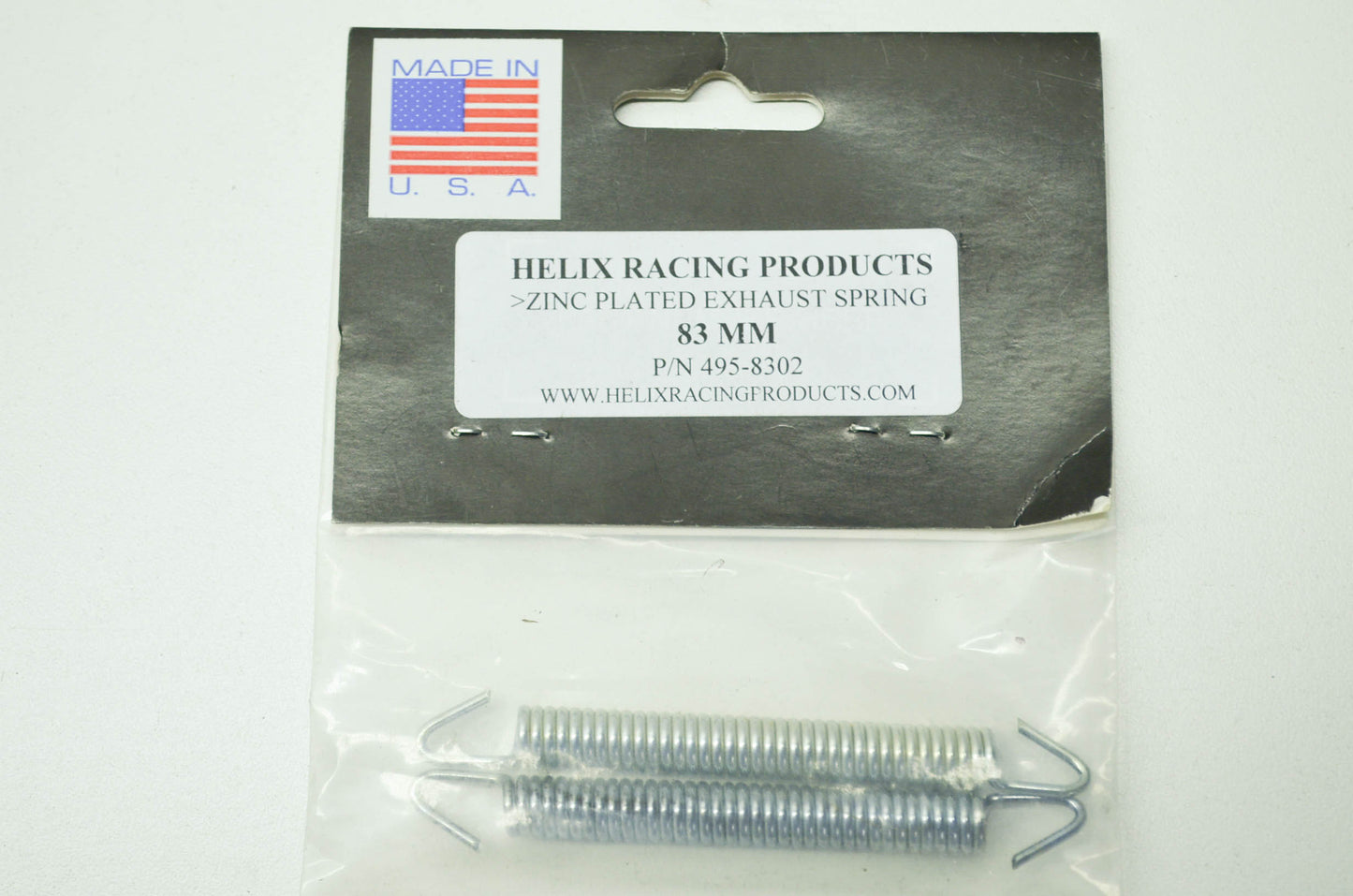 NEW Helix Exhaust Springs 83mm NOS