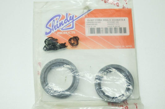Shindy 13-007 Fork Seals CB450SC RM80 KZ305 XS400 NOS