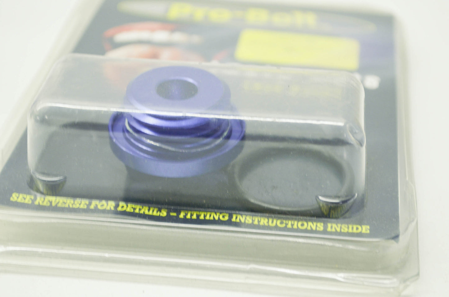 NEW Pro-Bolt Oil Filler Cap Yamaha Blue NOS