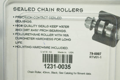 NEW Moose Chain Roller 43mm Yamaha Raptor Banshee WR YZ NOS