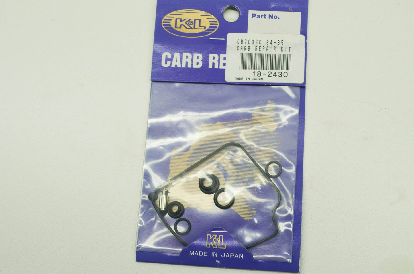 NEW K&L Carburetor Kit 84-85 Honda CB700SC NOS