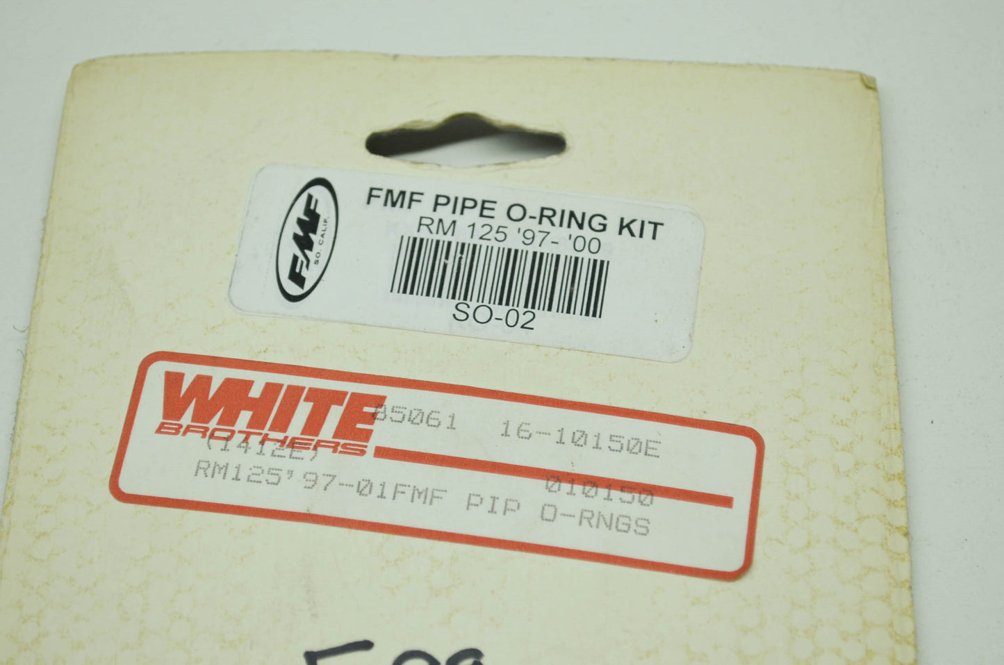 NEW FMF Pipe O-Ring Kit 97-00 Suzuki RM125 NOS