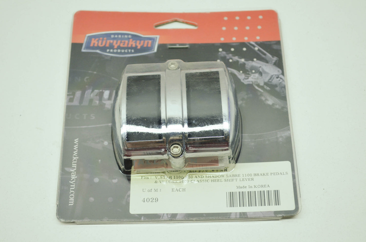 NEW Kuryakyn Brake Pedal Pad V-Star 1100 550 Shadow Sabre 1100 Vulcan 1600 NOS