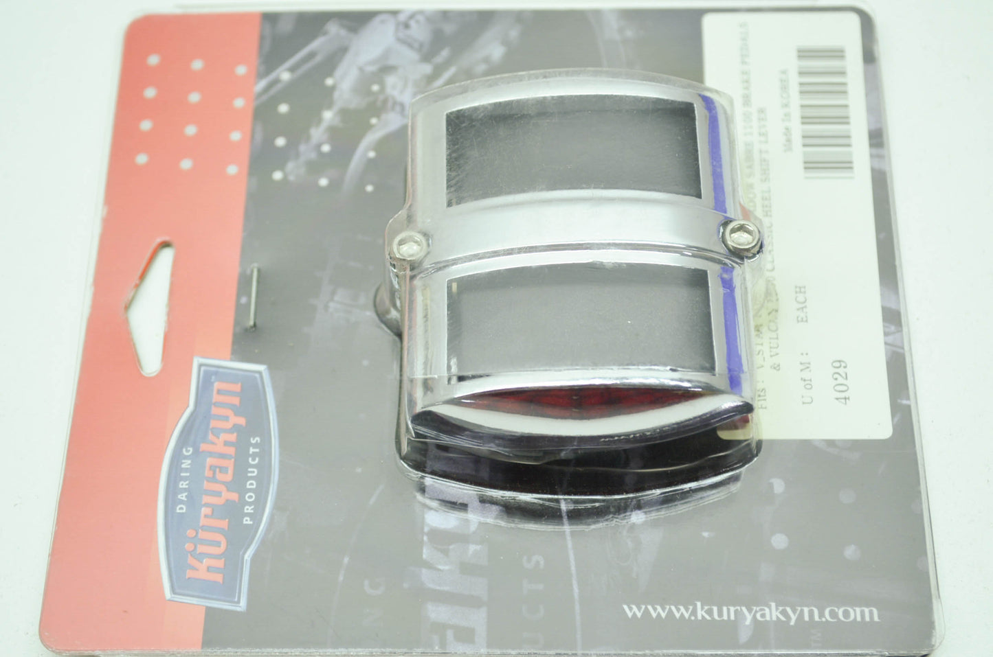 NEW Kuryakyn Brake Pedal Pad V-Star 1100 550 Shadow Sabre 1100 Vulcan 1600 NOS