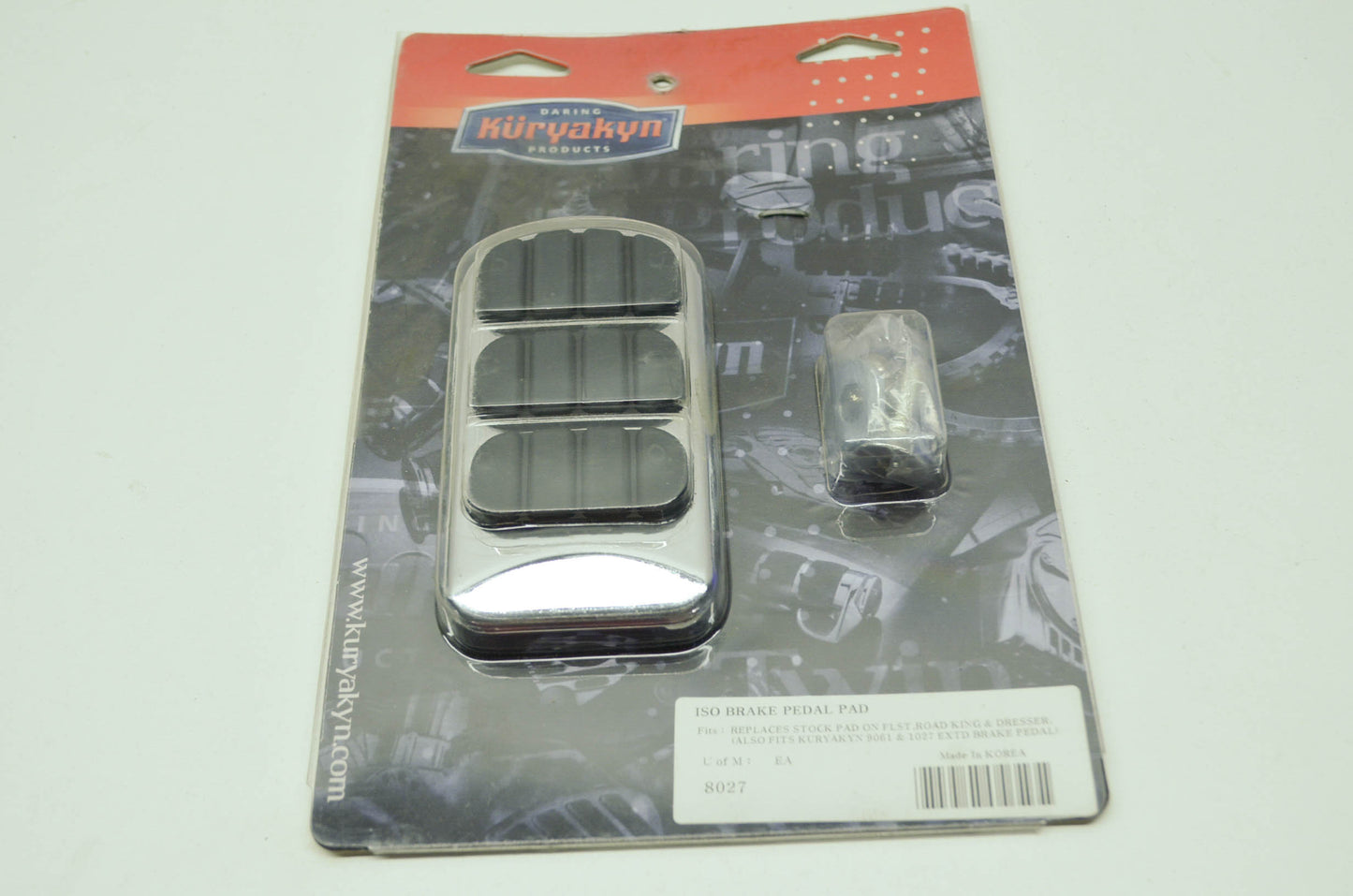 NEW Kuryakyn Brake Pedal Pad Harley Davidson FLST Road King NOS
