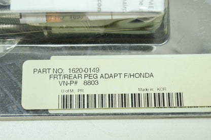 Front & Rear Peg Adapter Honda NOS