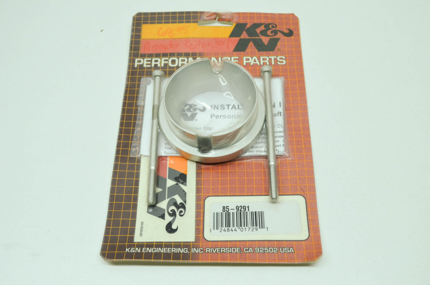 NEW K&N Carburetor Adapter 88-97 Kawasaki JH JL JF NOS