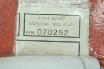 NEW Markland Saddlebag Heal Plates Honda GL1500 Goldwing 1500 NOS