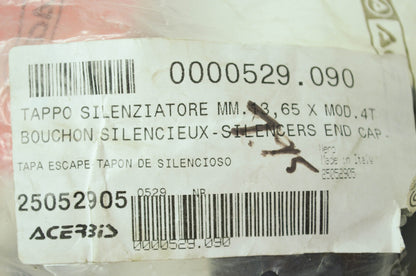 NEW Acerbis Muffler Plug Silencer End Cap NOS