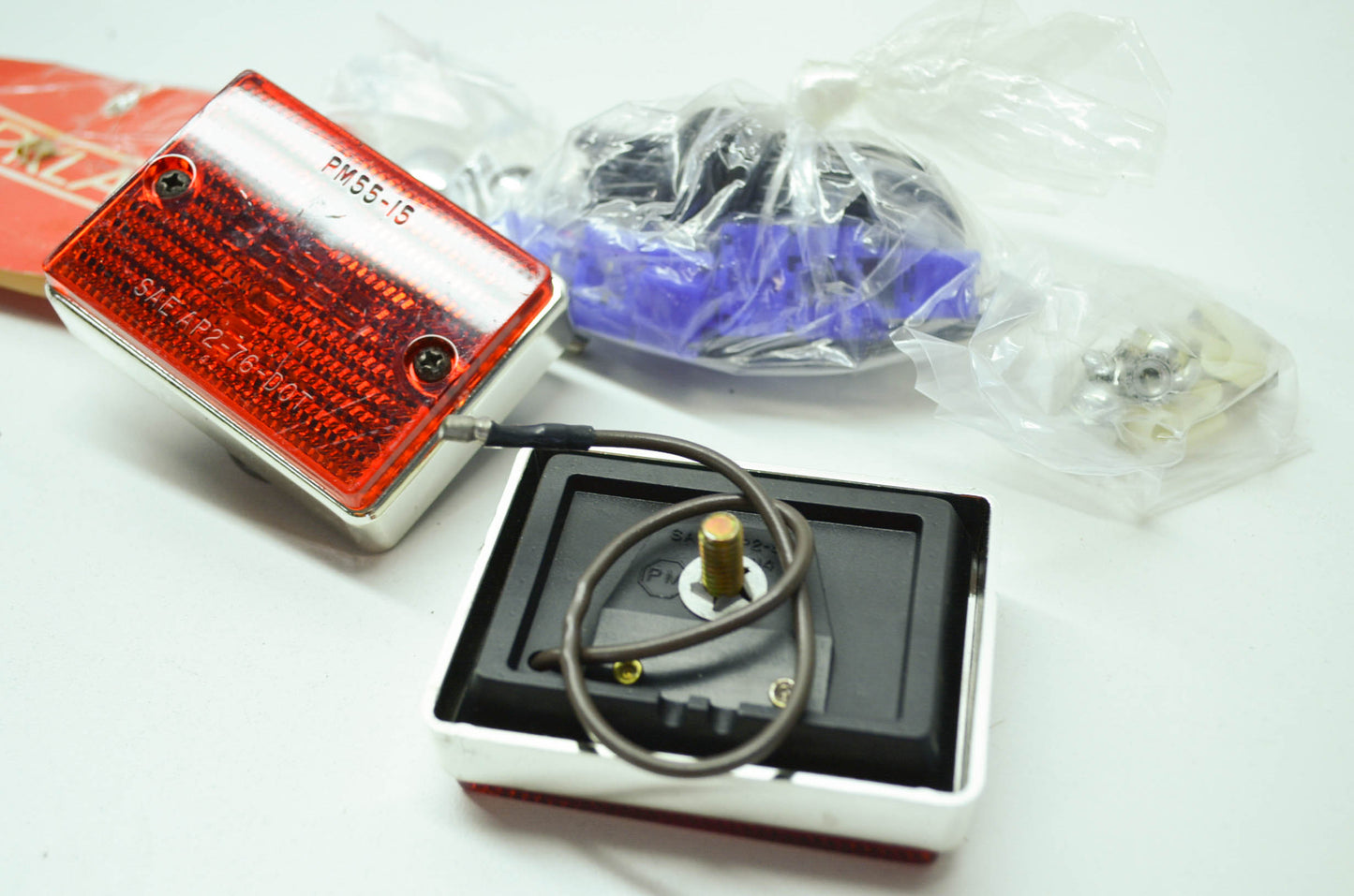 NEW Markland Saddlebag Side Marker Light Kit NOS