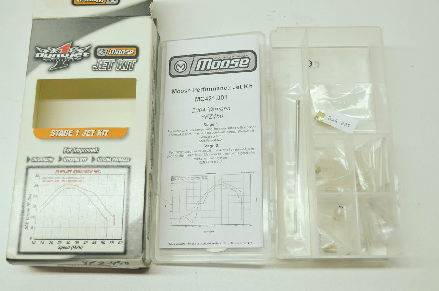 NEW Dyno Jet Jet Kit 2004 YFZ450 NOS