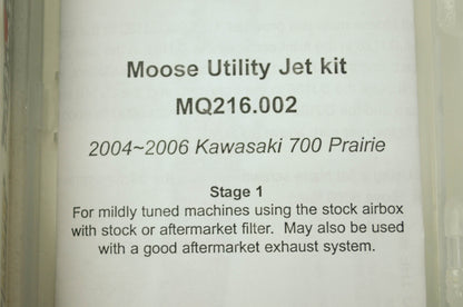 NEW Dyno Jet Jet Kit 04-05 700 Prairie NOS