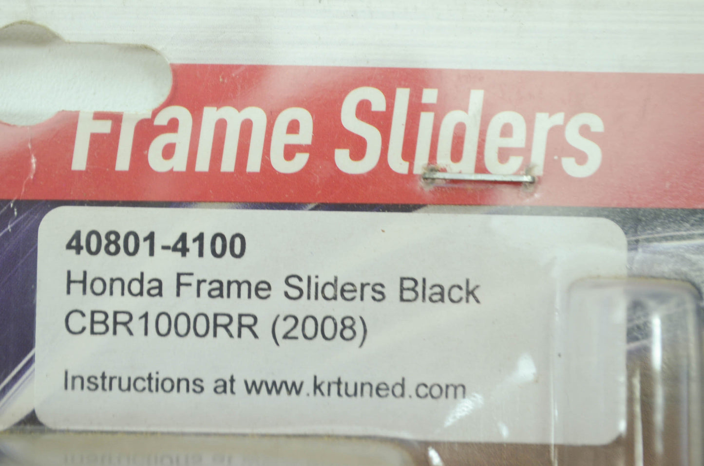 NEW KR Tuned Frame Slider Kit 2008 Honda CBR1000RR NOS