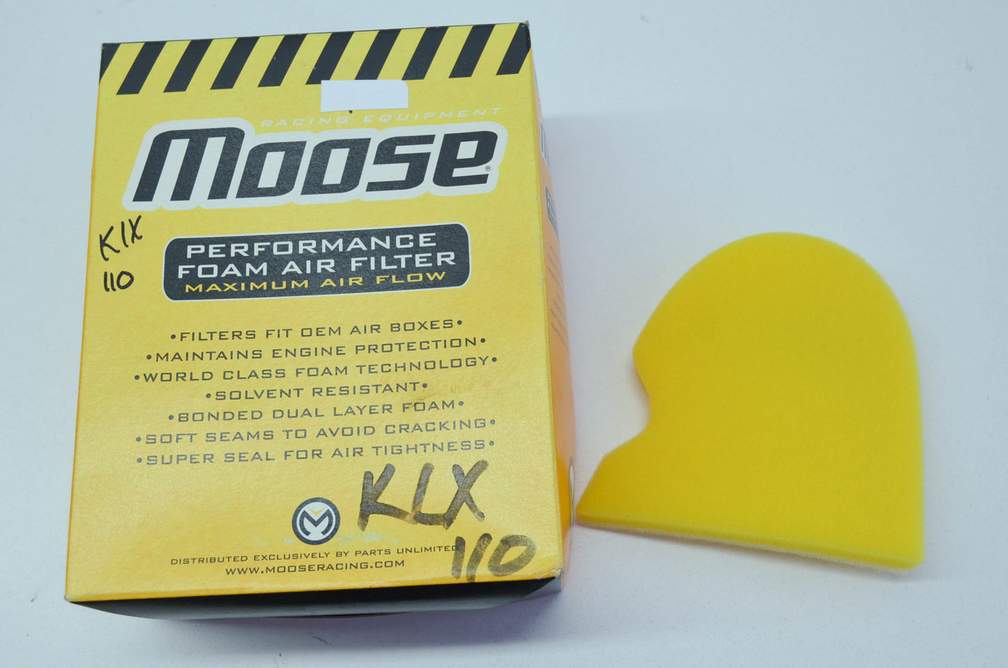 NEW Moose Air Filter 03-07 KLX100 DRZ110 Suzuki Kawasaki NOS