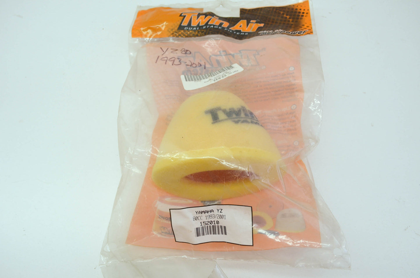 NEW Twin Air Air Filter 93-01 Yamaha YZ80 NOS