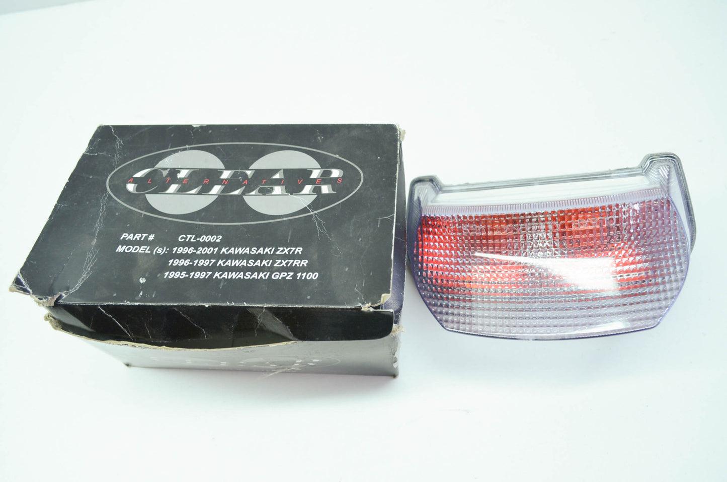 NEW Clear Alternatives Taillight Kawasaki ZX7R ZX7RR GPZ 1100 NOS