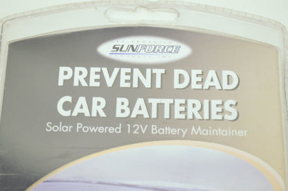NEW SunForce Solar Battery Maintainer NOS