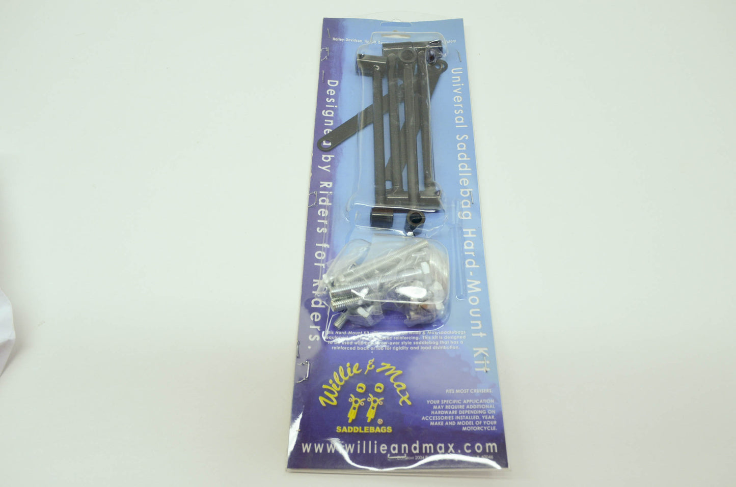 NEW Willie & Max Universal Saddle Bag Mount Kit NOS