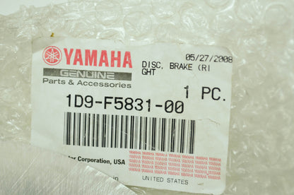 OEM Yamaha 1D9-F5831-00-00 Right Disc Brake NOS