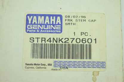 NEW OEM Yamaha Fork Stem Cap Nut Cover NOS