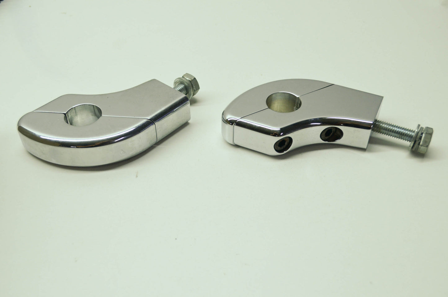 NEW OEM Kawasaki Chrome Handle Bar Risers Vulcan Classic 800 Nomad 1500 NOS