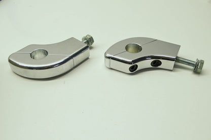 NEW OEM Kawasaki Chrome Handle Bar Risers Vulcan Classic 800 Nomad 1500 NOS
