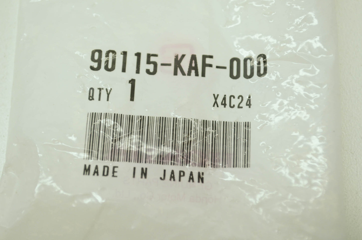 OEM Honda 90115-KAF-000 Change Pivot Bolt NOS