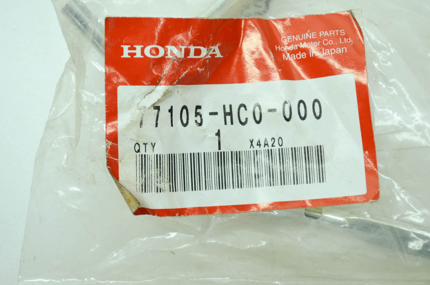 OEM Honda 77105-HC0-000 Seat Lock Lever NOS
