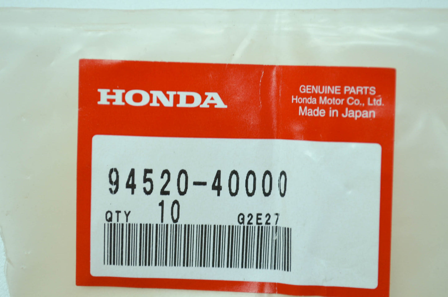 OEM Honda 94520-40000 Circlip (40mm) NOS