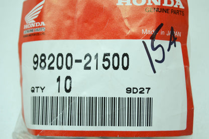 OEM Honda 98200-21500 Fuse B (15A) Qty 2 NOS