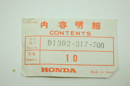 OEM Honda 91302-317-700 O-Ring (54X2) NOS