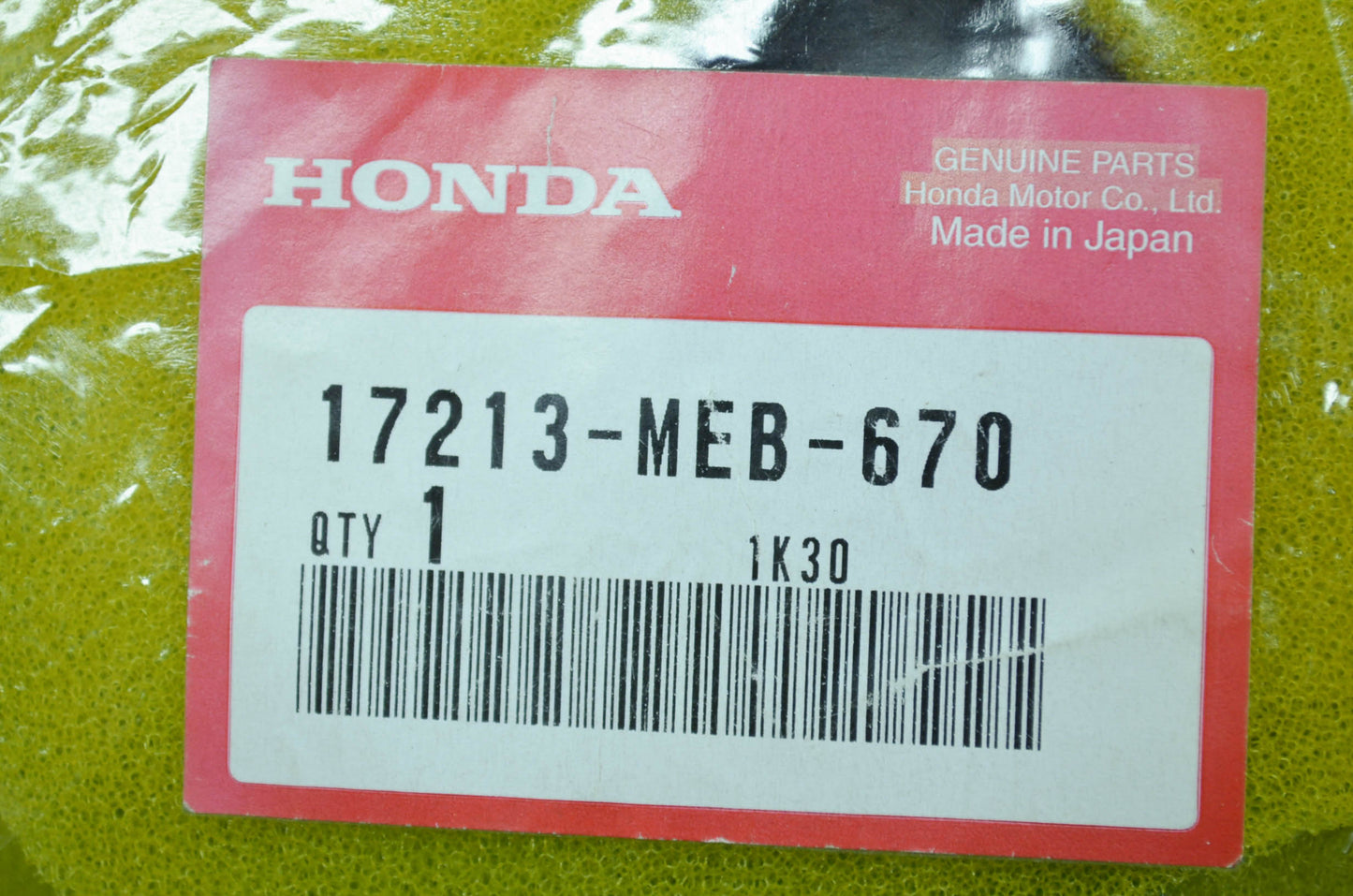 Air Cleaner Element NOS