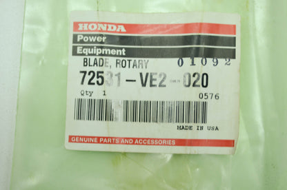 OEM Honda 72531-VE2-020 Upper Rotary Blade NOS