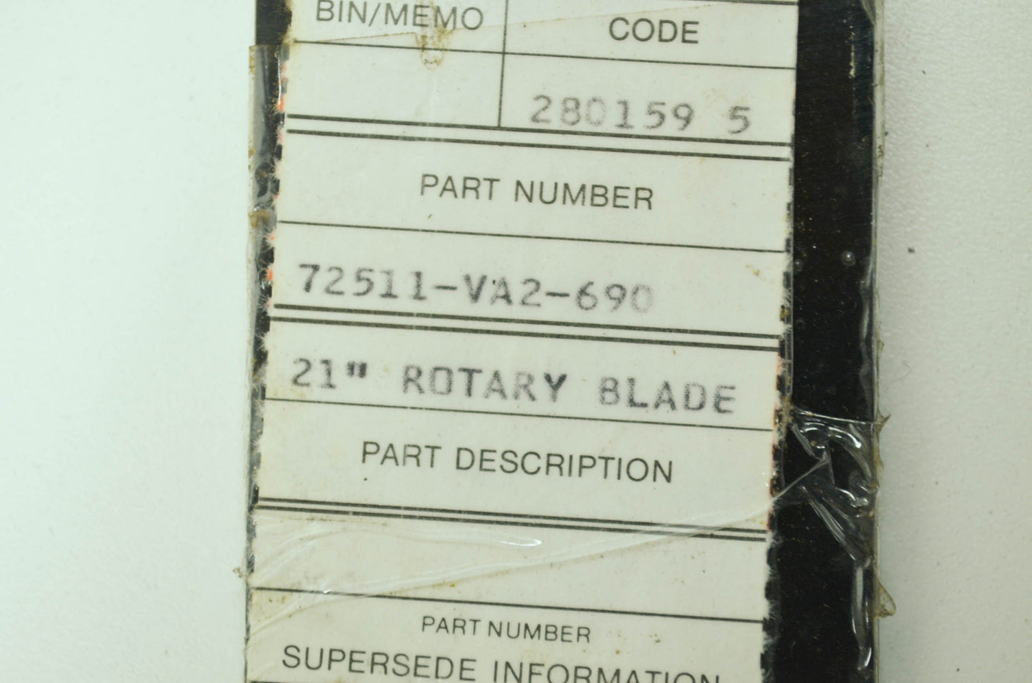 OEM Honda 72511-VA2-690 Rotary Blade 21" NOS