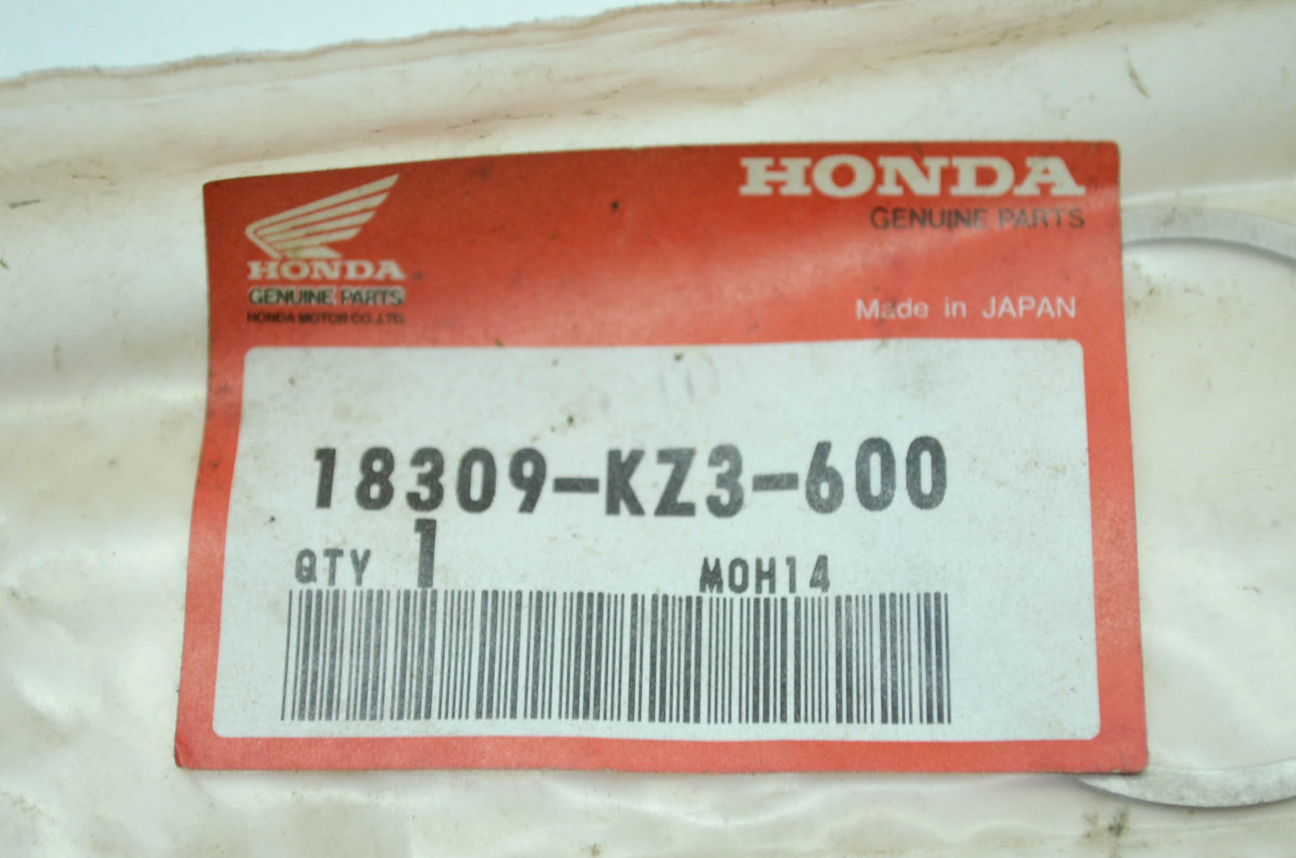 OEM Honda 18309-KZ3-600 Washer (42X47.5) NOS