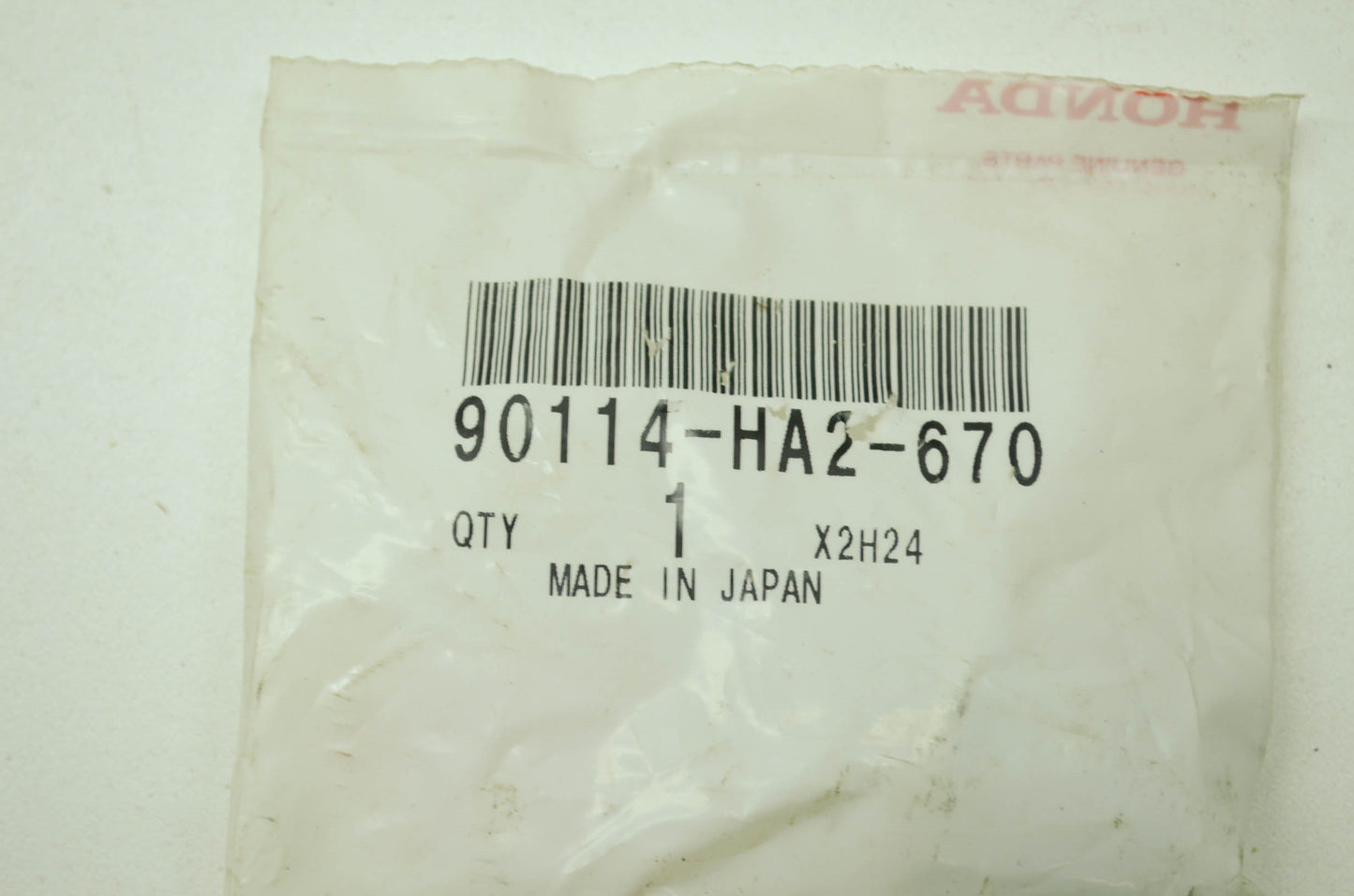 OEM Honda 90114-HA2-670 Bolt (10MM) NOS