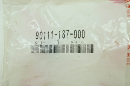 OEM Honda 90111-187-000 Flange Bolt (6MM) NOS